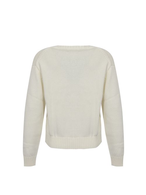 Maglione in filato di cotone con instarsio Polo Bear POLO RALPH LAUREN | 211A96248001